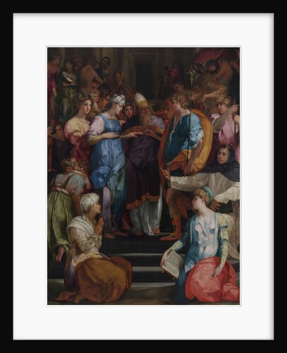 The Marriage of the Virgin (Pala Ginori), 1523 by Rosso Fiorentino