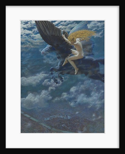 Dream Idyll (A Valkyrie), c. 1902 by Edward Robert Hughes