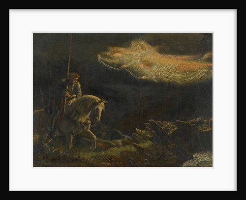 Sir Galahad. The Quest for the Holy Grail by Arthur Hughes