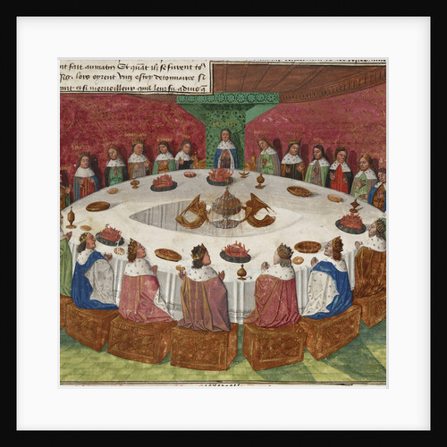 The Knights of the Round Table, ca 1475 by Évrard d'Espinques