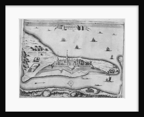 View of the Siege of Pärnu on August 1710, 1715 by Pieter Pickaert