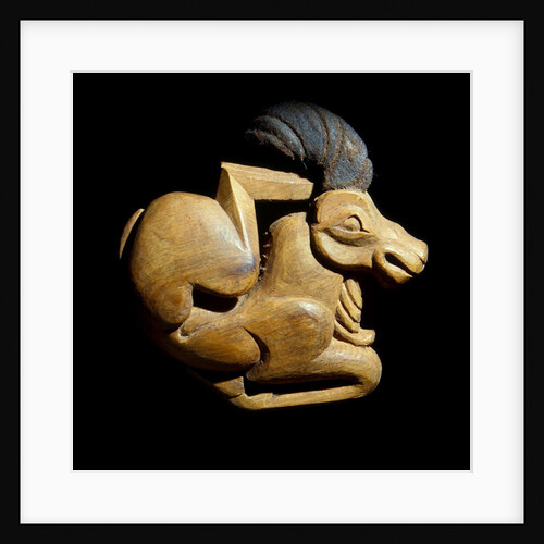 Ibex. Bridle Plaque, 5th-4th century BC by Pazyryk Burial Mounds Ancient Altaian