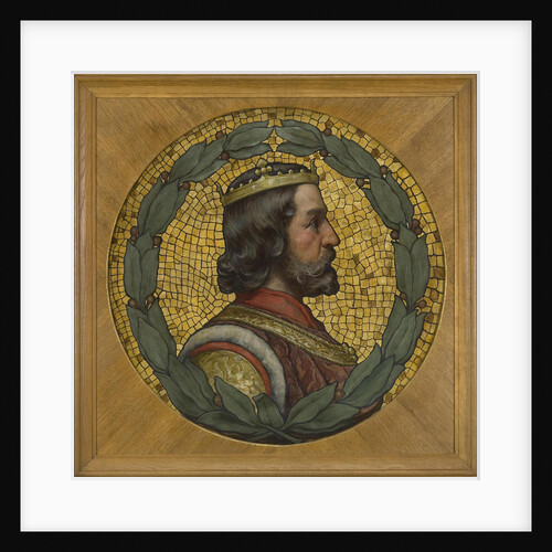 Ottokar II of Bohemia, 1900 by Adolf Liebscher