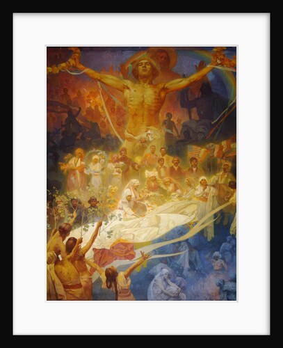 Apotheosis of the Slavs. Slavs for Humanity, 1926 by Alfons Marie Mucha