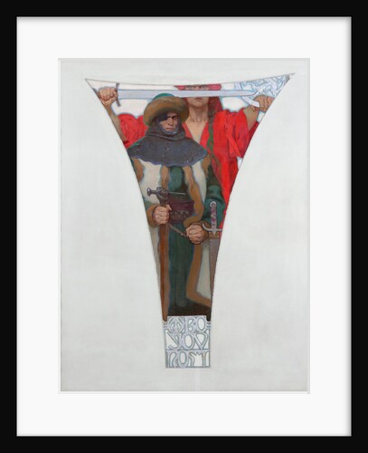 John Zizka, 1911 by Alfons Marie Mucha