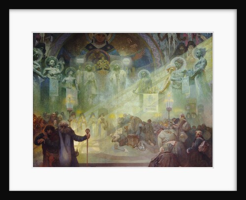 Holy Mount Athos, 1926 by Alfons Marie Mucha