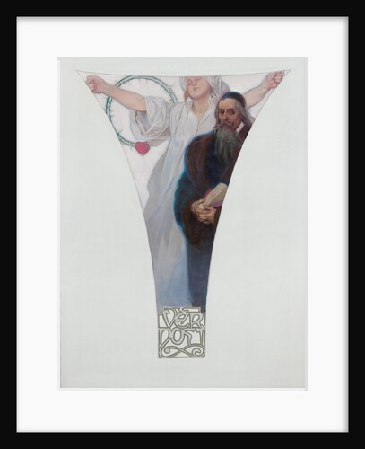 John Amos Comenius, 1911 by Alfons Marie Mucha