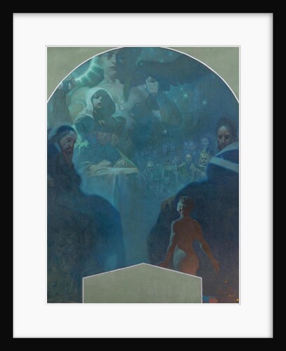 By ones own strength III, 1911 by Alfons Marie Mucha