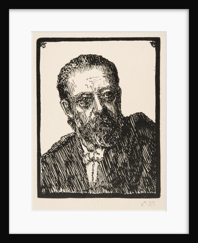 Portrait of Bedrich Smetana by Frantisek Bilek