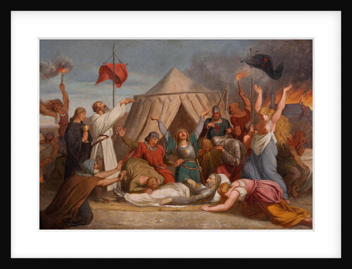The Death of John Zizka, c. 1850 by Karel Javurek