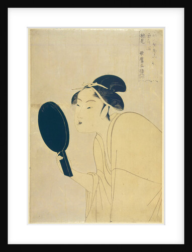 The Interesting Type, from the series Ten Types in the Physiognomic Study of Women, ca 1792 by Kitagawa Utamaro