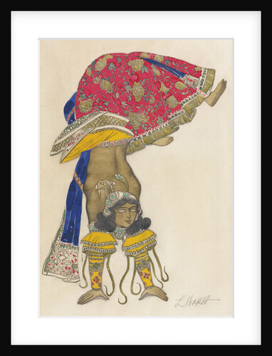 Costume design for the Ballet Blue God by R. Hahn, 1912 by Léon Bakst