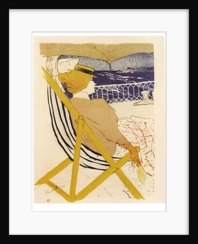 La Passagere du 54 ou Promenade en Yacht, 1895 by Henri de Toulouse-Lautrec