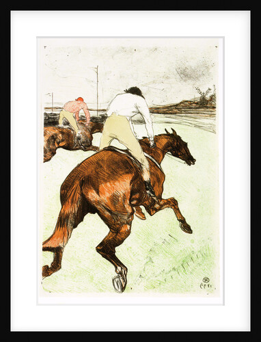 Le Jockey, 1899 by Henri de Toulouse-Lautrec