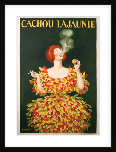 Cachou Lajaunie, 1922 by Leonetto Cappiello
