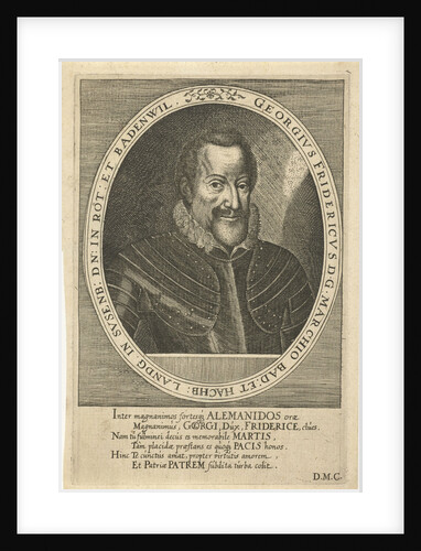 George Frederick of Baden-Durlach, c. 1610 by Dominicus Custos
