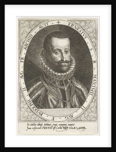 Portrait of Archduke Ernest of Austria, ca 1595-1597 by Dominicus Custos