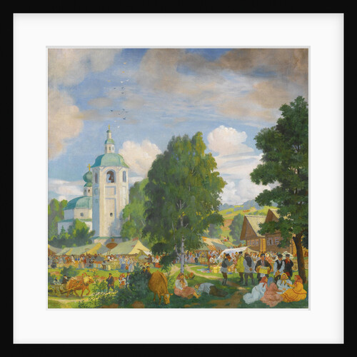 The Village Fair, 1920 by Boris Michaylovich Kustodiev