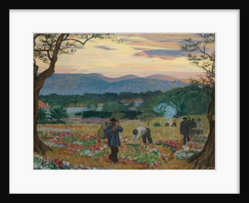 The Harvest Flowers, 1913 by Boris Michaylovich Kustodiev