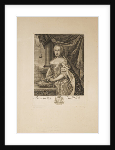 Portrait of Benigna Gottlieb von Biron, Duchess of Courtland by Anonymous