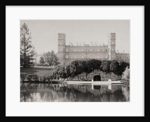 The Main Facade of the Palace at Gatchina, 1870s-1880s by Anonymous