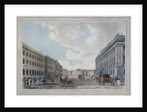 View of a Millionnaya Street and the Marble Palace Through the Field of Mars, 1790 by Thomas Malton the Elder