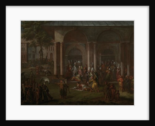 The Murder of Patrona Halil and his Fellow Rebels by Jean-Baptiste Vanmour