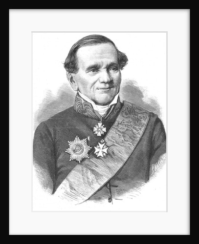Fyodor Nikolayevich Glinka by Ivan Ivanovich Matyushin