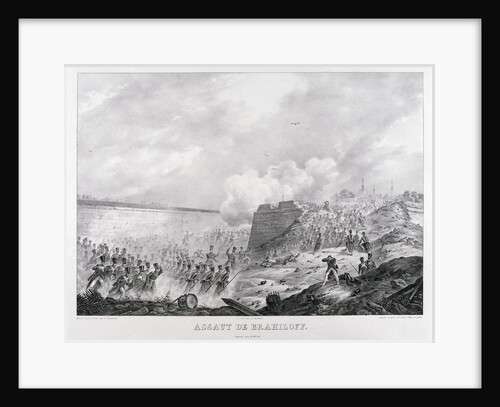 The storming the Brailov fortress on June 15, 1828, 1829 by Karl Petrovich Beggrov