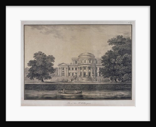 The Yelagin Palace in Saint Petersburg, 1823 by Karl Petrovich Beggrov
