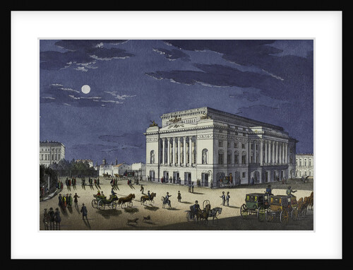 The Alexandrinsky Theatre in Saint Petersburg, First half of the 19th cent by Karl Petrovich Beggrov