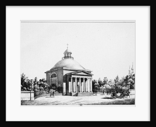 The Catholic St John the Baptist Church in Tsarskoye Selo, c. 1826 by Eugéne Pluchart