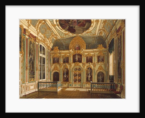 View of the Small Church in the Winter Palace, 1862 by Eduard Hau