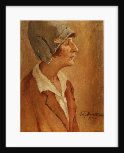 Portrait of the Poet Anna Akhmatova, 1929 by Gavriil Petrovich Makaturin