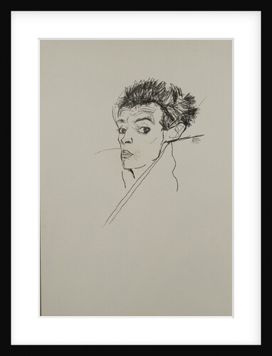 Self-portrait, 1913 by Egon Schiele