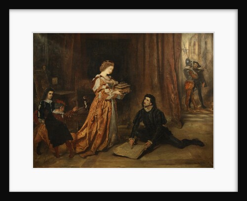Columbus and Queen Isabella by Anton Romako