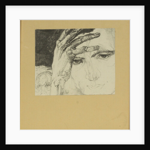 Self-portrait by Pavel Nikolayevich Filonov