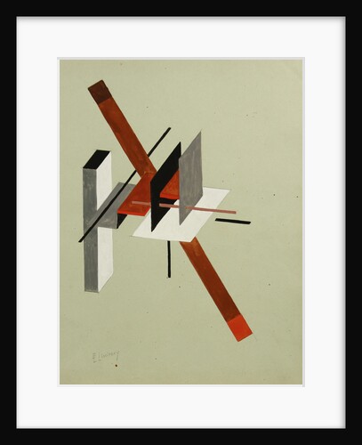 Proun, ca 1923 by El Lissitzky