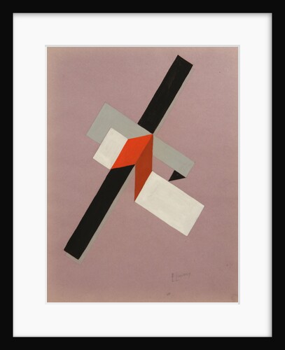Proun, ca 1923 by El Lissitzky