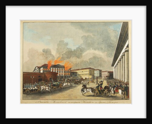 The Moscow Firefighters, 1810 by Anonymous