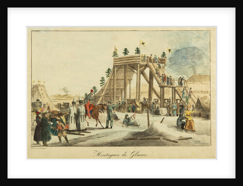 Ice Mountains, ca 1814 by Anonymous
