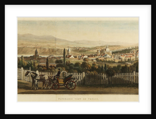 Panoramic View of Tiflis, 1827 by John Heaviside Clark