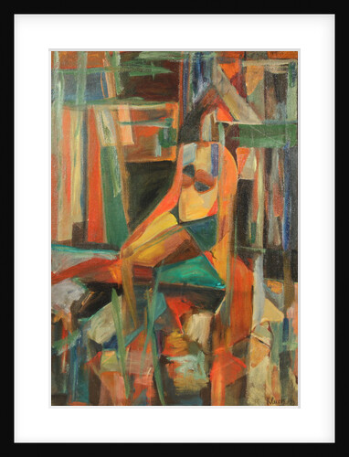 Seated Nude by Anonymous