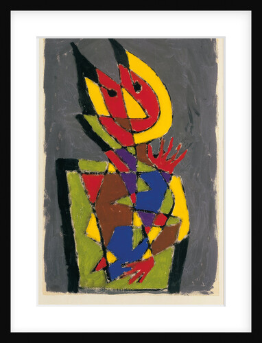Figurine of the Colourful Devil, 1927 by Anonymous