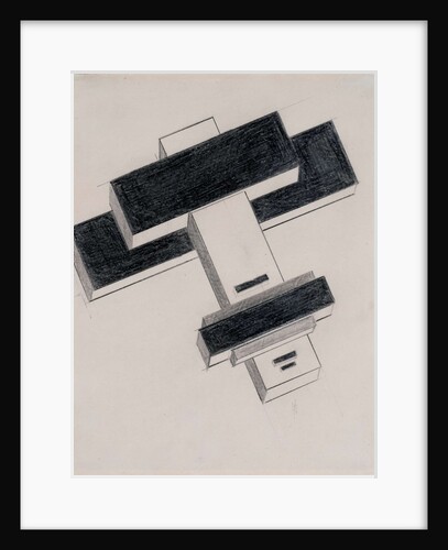 Suprematist Cross Architecton, 1926 by Anonymous
