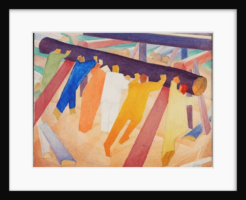 Log-Rolling, 1928-1929 by Anonymous