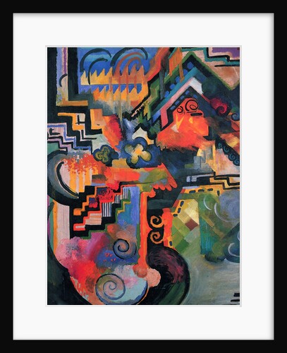 Colored Composition I (Hommage à Johann Sebastian Bach), 1912 by Anonymous