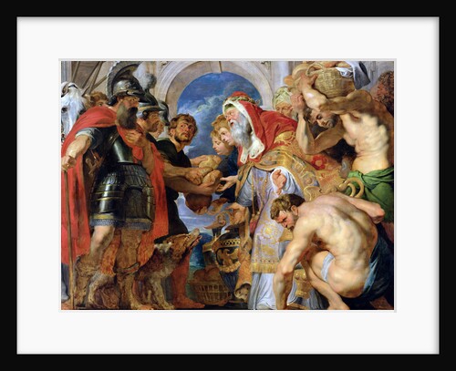 Abraham and Melchizedek, c. 1616-1618 by Anonymous