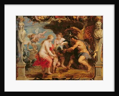 Thetis receiving Armour for Achilles from Hephaestus, 1630-1635 by Anonymous