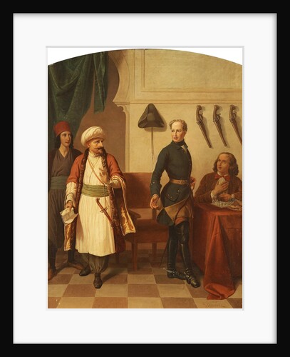 King Charles XII at Bender by Anonymous